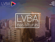 Tablet Screenshot of lvba.com.br